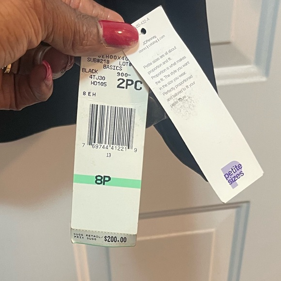 collections for le suit black skirt suits - Picture 3 of 5